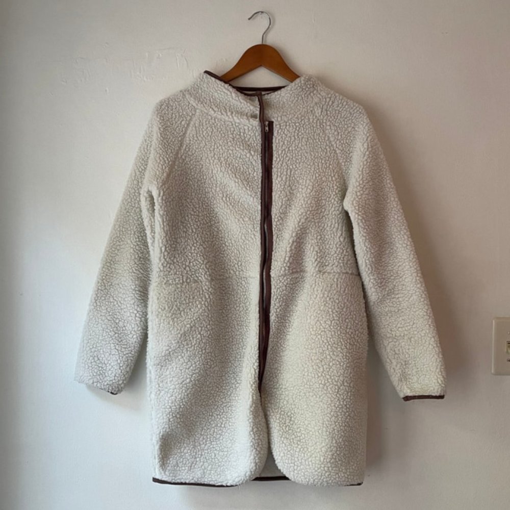 Cozy Soft Long Teddy Sherpa Jacket
